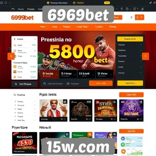 Análise da interface do usuário do site 6969bet